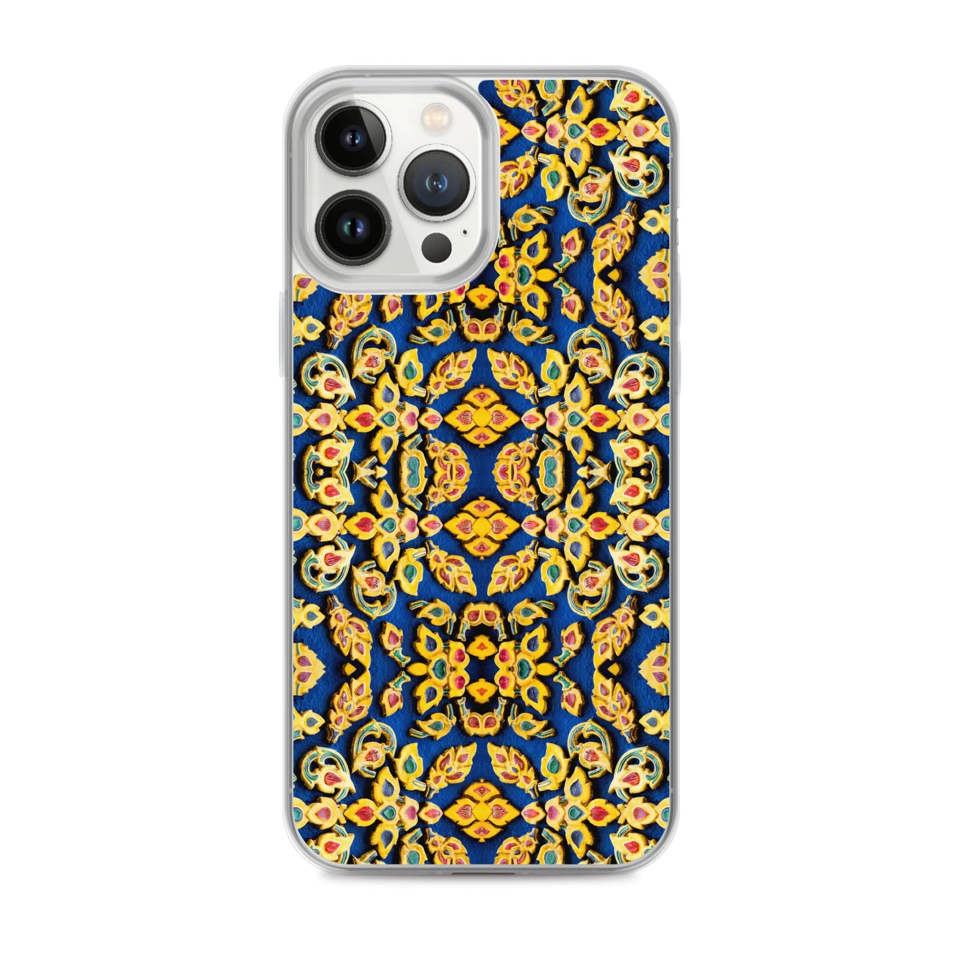 Entering Ayodhya Pattern Iphone Case | Bold Mosaic Pattern Thailand - Iphone 13 Pro Max - Mobile Phone Cases