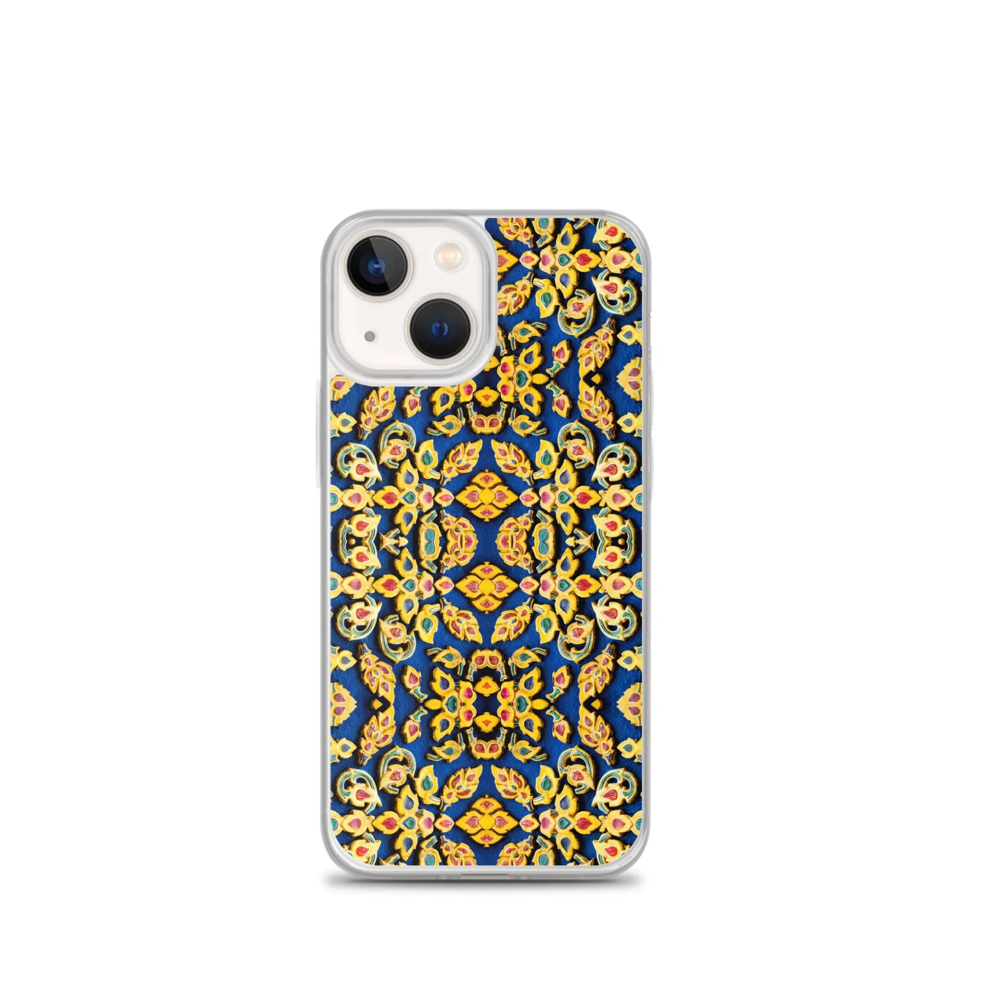 Entering Ayodhya Pattern Iphone Case | Bold Mosaic Pattern Thailand - Iphone 13 Mini - Mobile Phone Cases - Aesthetic
