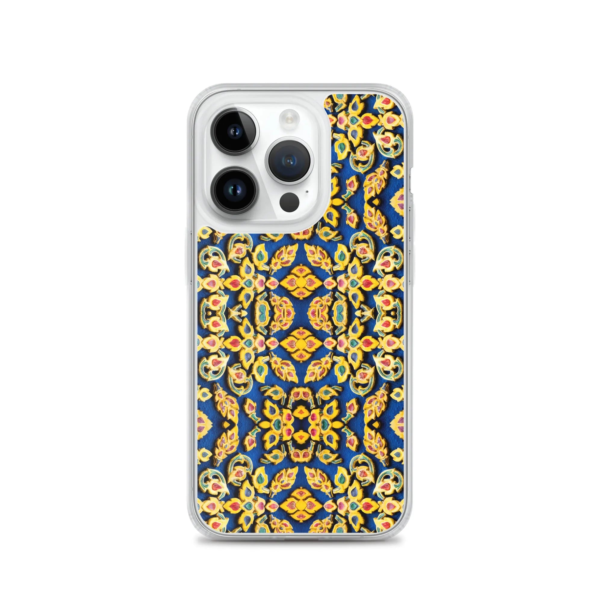 Entering Ayodhya Pattern Iphone Case | Bold Mosaic Pattern Thailand - Iphone 14 Pro - Mobile Phone Cases - Aesthetic Art