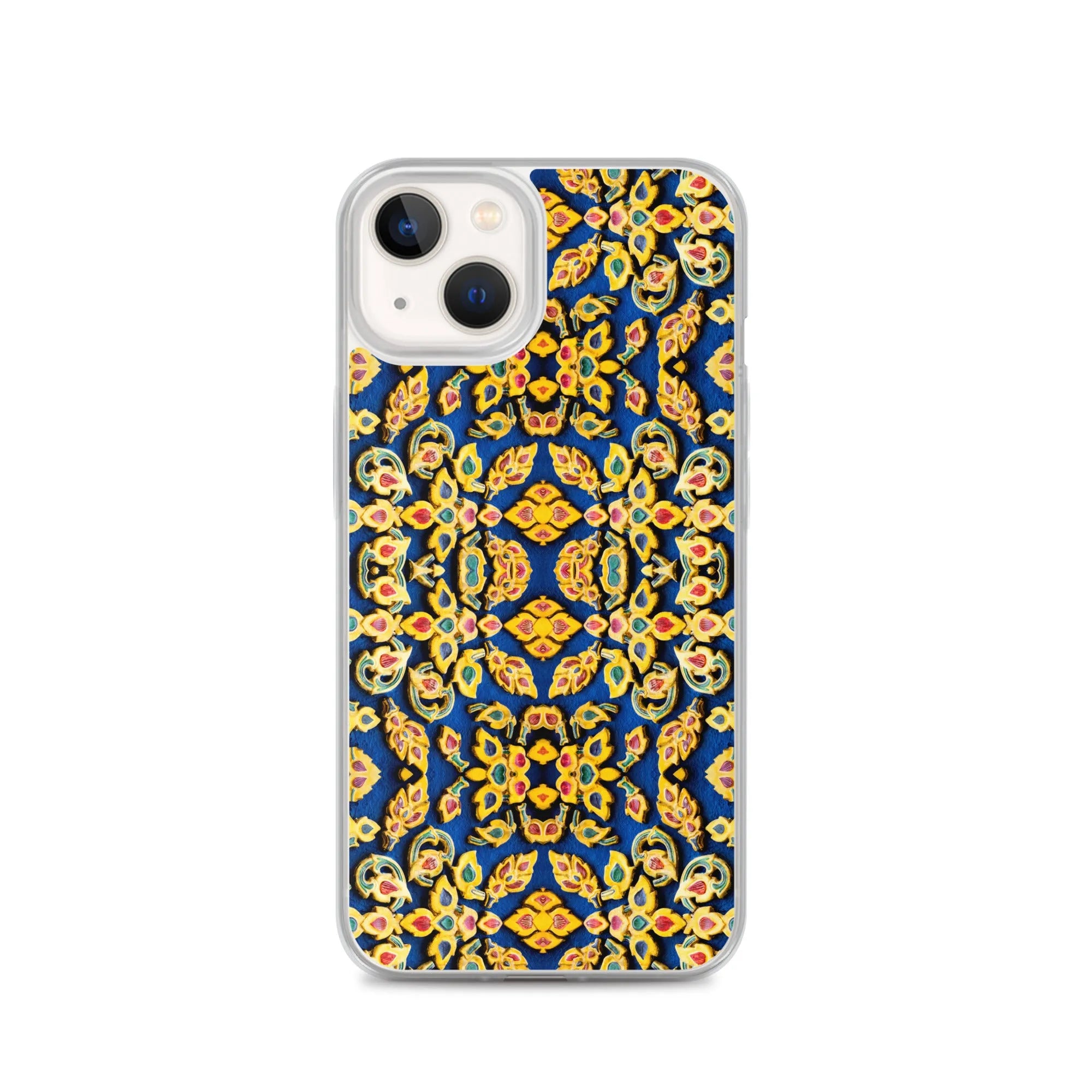 Entering Ayodhya Pattern Iphone Case | Bold Mosaic Pattern Thailand - Iphone 13 - Mobile Phone Cases - Aesthetic Art