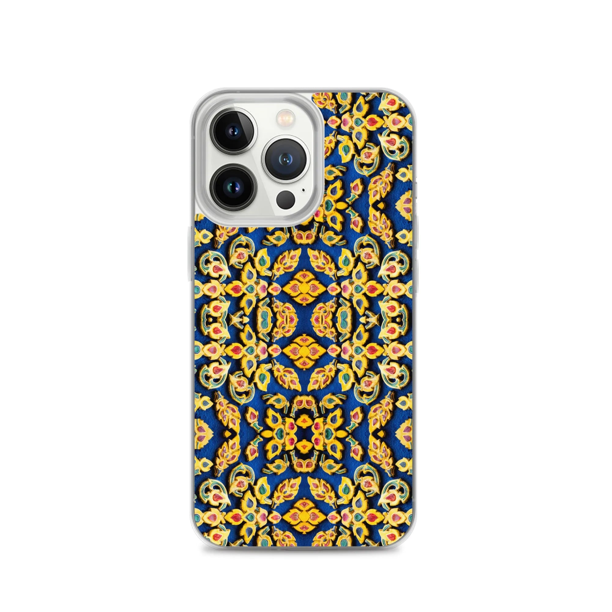 Entering Ayodhya Pattern Iphone Case | Bold Mosaic Pattern Thailand - Iphone 13 Pro - Mobile Phone Cases - Aesthetic Art