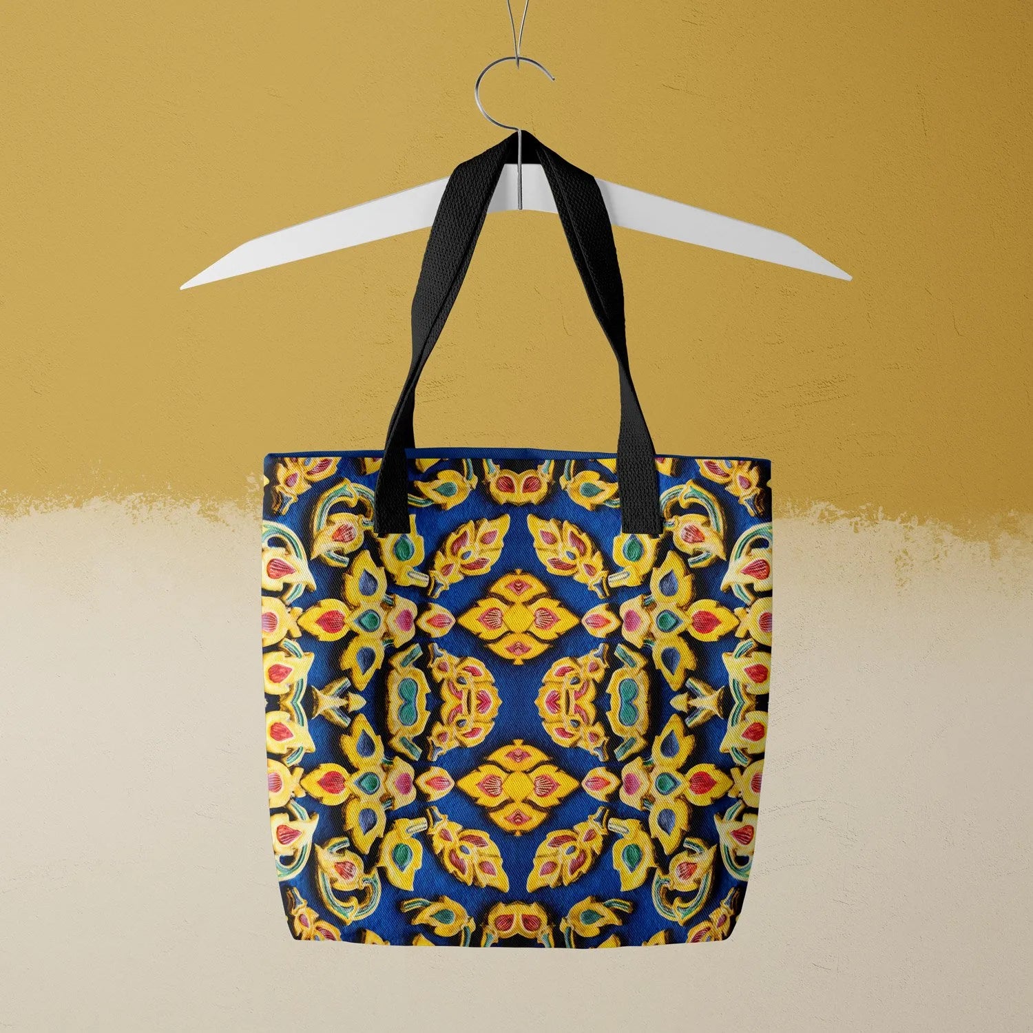 Ayodhya Tote - Heavy Duty Reusable Grocery Bag - Shopping Totes - Aesthetic Art