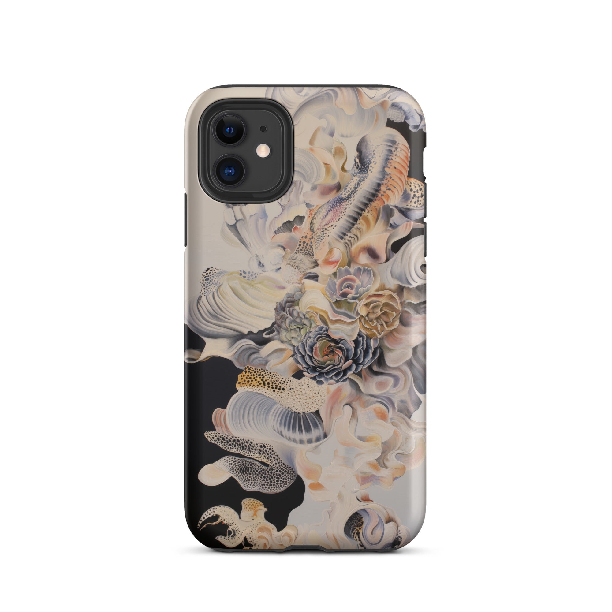 Epiphany Surreal Alien Succulent Art Iphone Case, 11 / Matte, Floral Patterned Phone Case