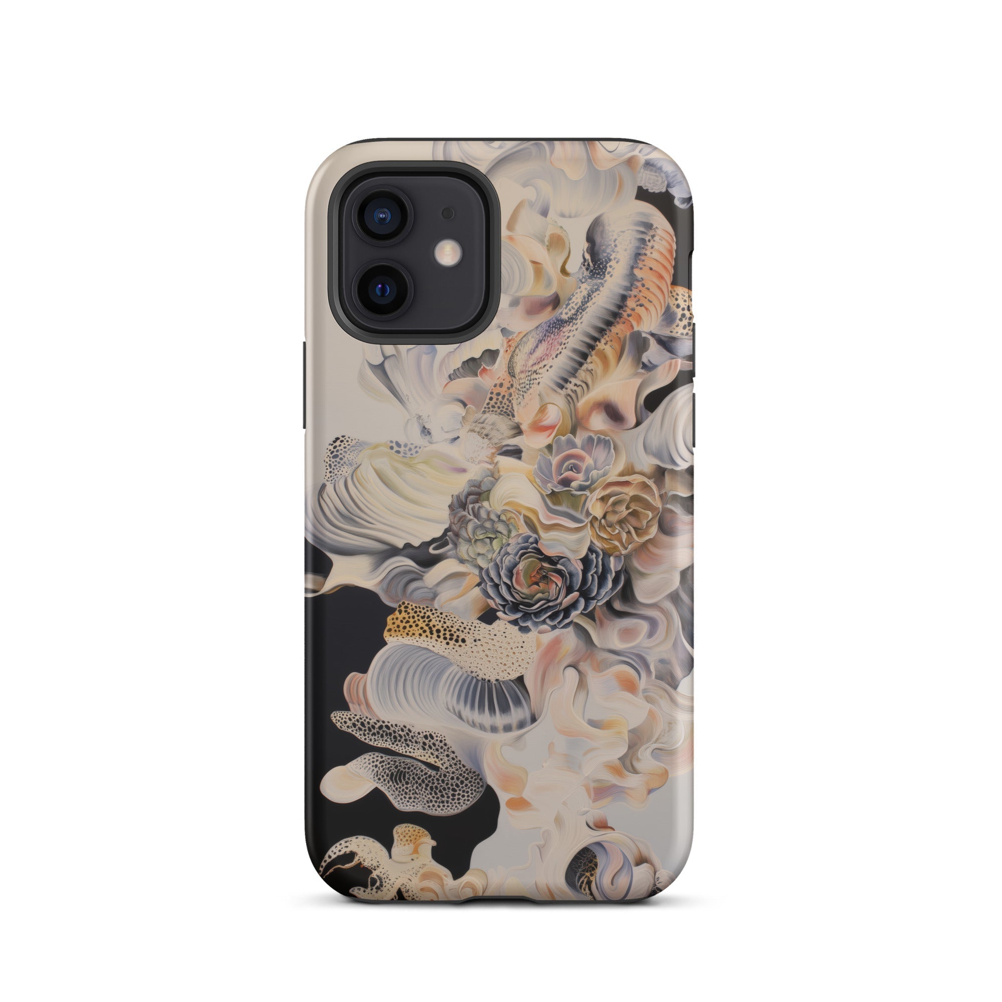 Epiphany Surreal Alien Succulent Art Iphone Case, 12 / Matte, Floral Patterned Phone Case