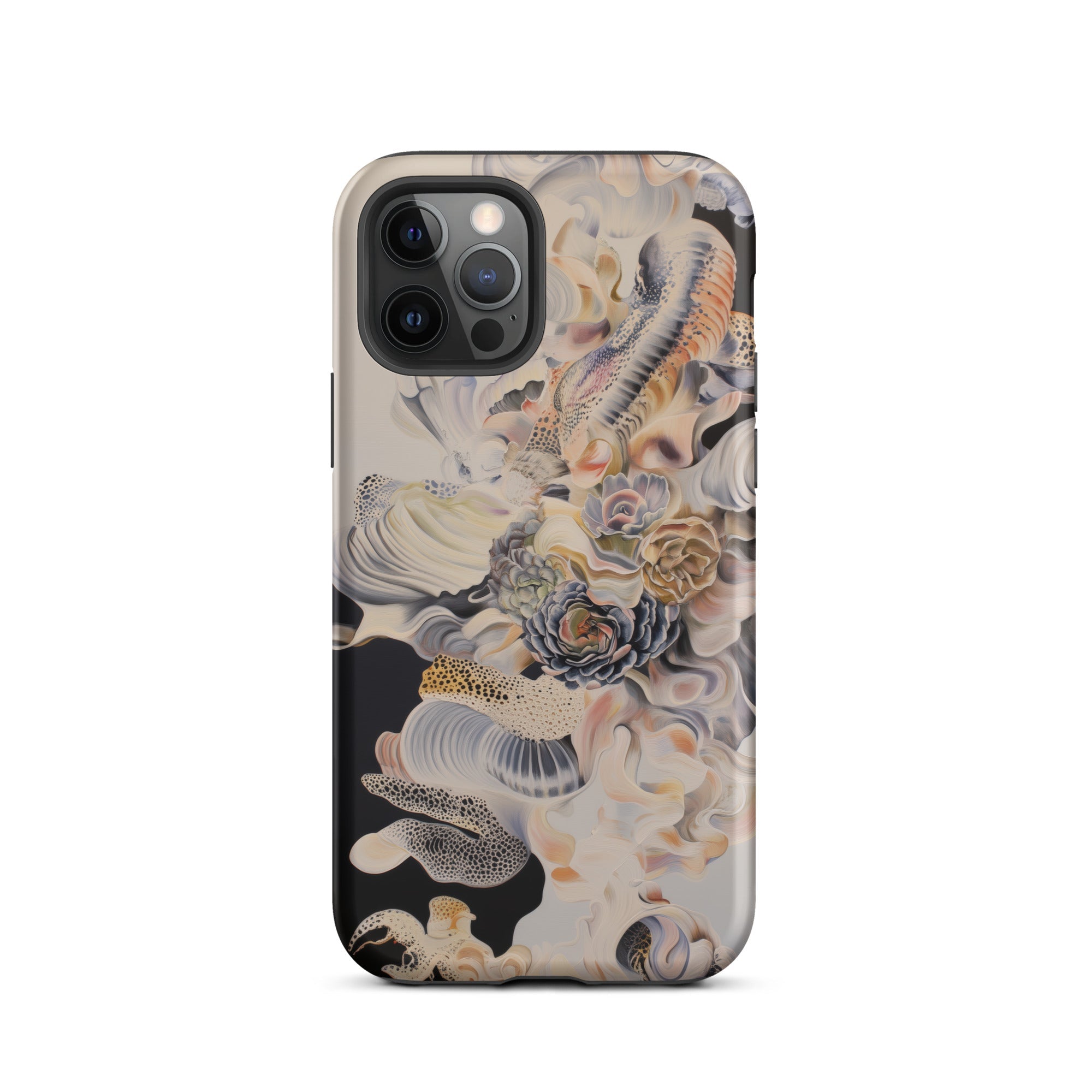 Epiphany Surreal Alien Succulent Art Iphone Case, 12 Pro / Matte, Floral Patterned Phone Case
