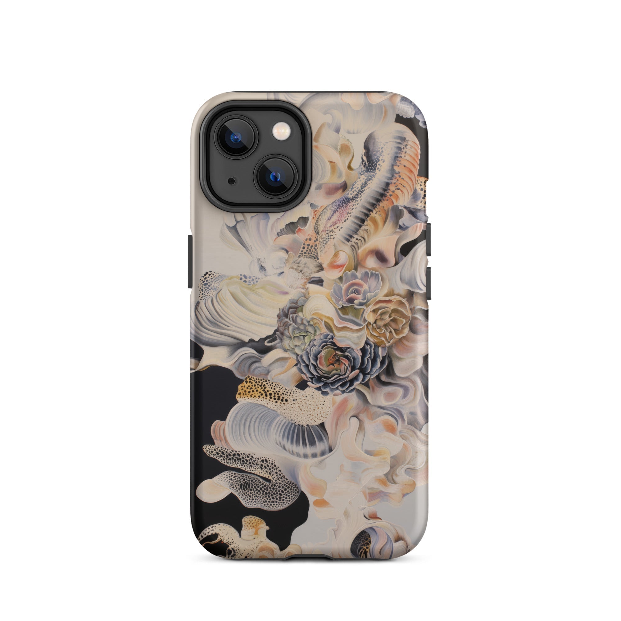 Epiphany Surreal Alien Succulent Art Iphone Case, 14 / Matte, Floral Patterned Phone Case