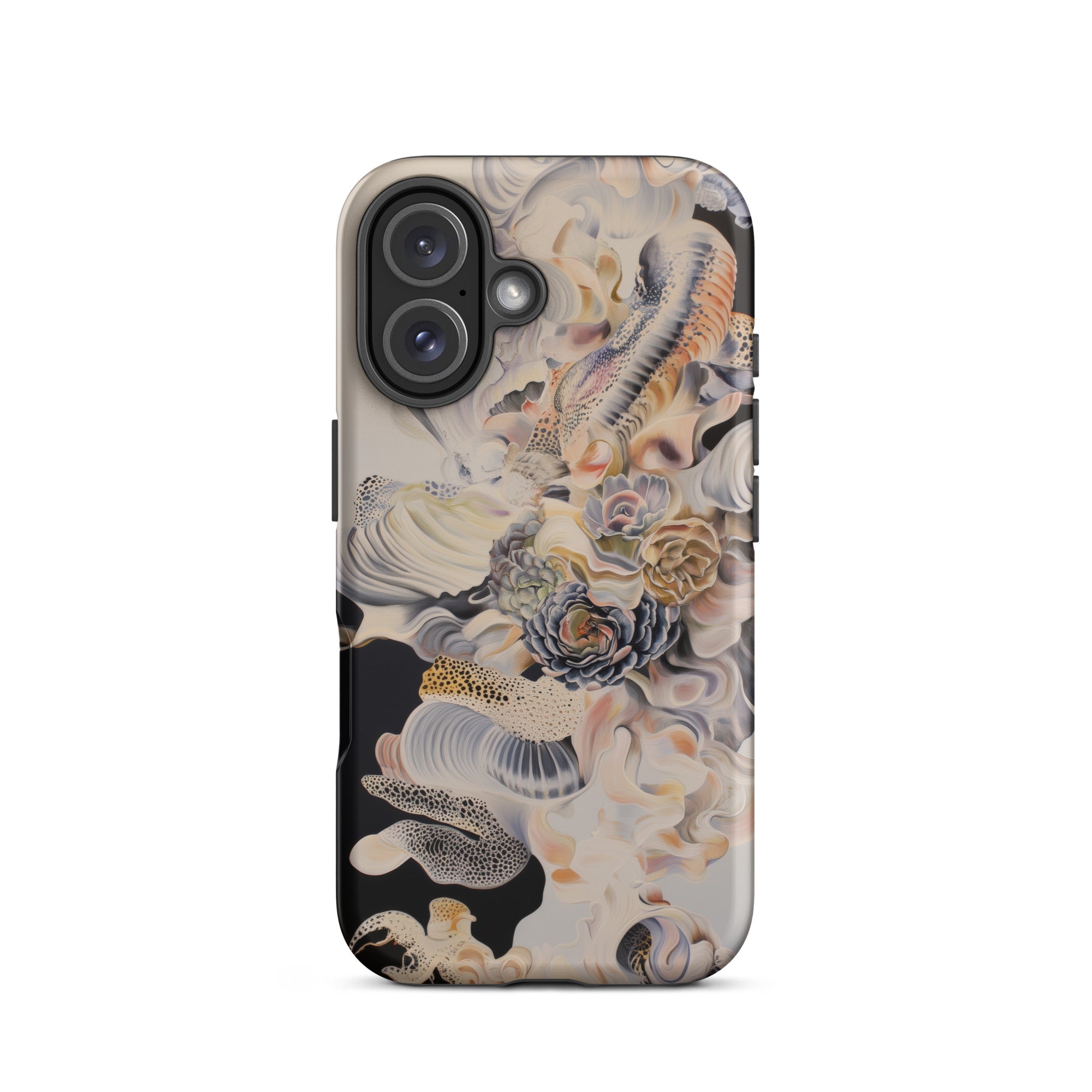Epiphany Surreal Alien Succulent Art Iphone Case, 16 / Matte, Floral Patterned Phone Case