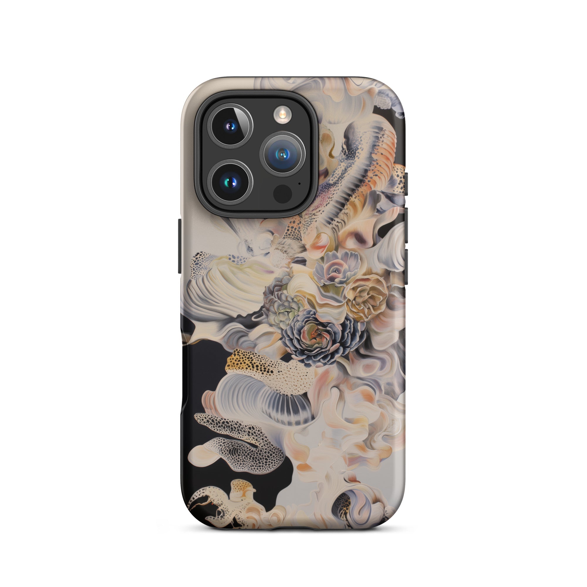 Epiphany Surreal Alien Succulent Art Iphone Case, 16 Pro / Matte, Floral Patterned Smartphone Case