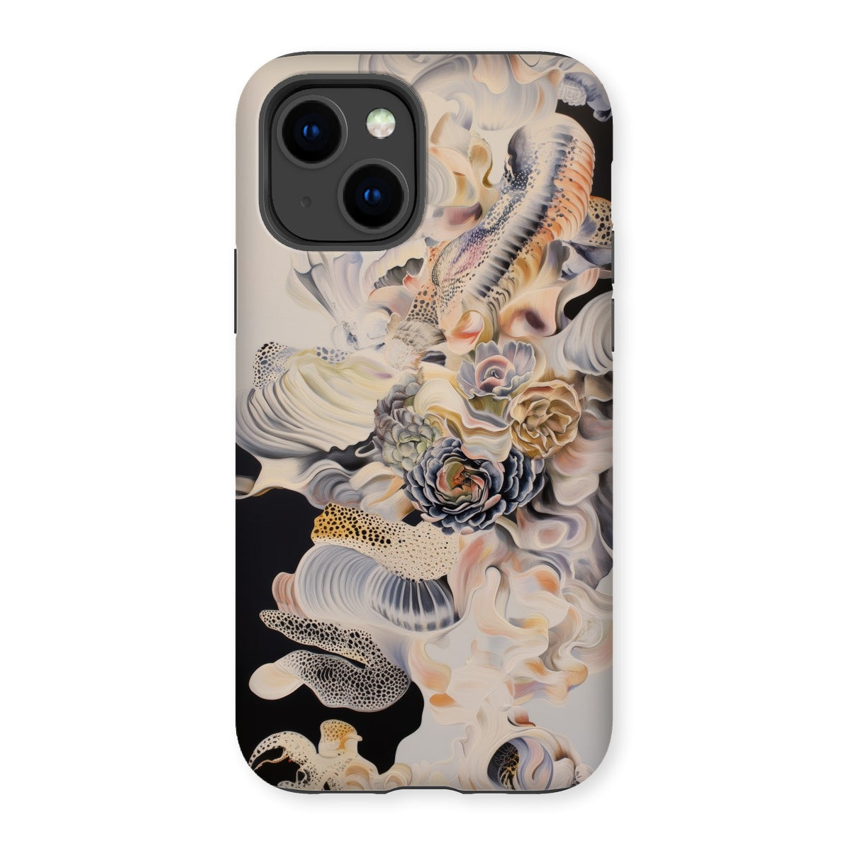 Epiphany - Surreal Alien Succulent Art Iphone Case, Floral-patterned Phone Case