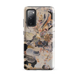 Epiphany - Surreal Alien Succulent Art Phone Case Samsung Galaxy S20 Fe / Gloss Phone Case Detailed Artistic Design Intertwined Snakes