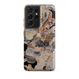 Epiphany - Surreal Alien Succulent Art Phone Case Samsung Galaxy S21 Ultra / Matte Phone Case Intricate Artistic Design Layered Seashells