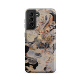 Epiphany - Surreal Alien Succulent Art Samsung Case, Galaxy S21 Fe / Matte, Smartphone Case Detailed Abstract Design Organic Shapes Textures