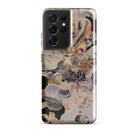 Epiphany Surreal Alien Succulent Art Samsung Case, Galaxy S21 Ultra / Gloss, Smartphone Case Abstract Floral Like Design Muted Tones