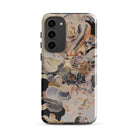 Epiphany Surreal Alien Succulent Art Samsung Case, Galaxy S23 Plus / Gloss, Smartphone Decorative Case Abstract Floral Organic Pattern