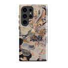Epiphany Surreal Alien Succulent Art Samsung Case, Galaxy S24 Ultra / Gloss, Smartphone Case Abstract Floral Organic Pattern Muted Earthy