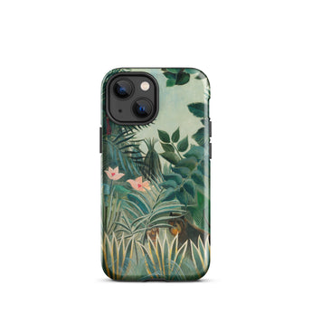 Equatorial Jungle - Henri Rousseau Iphone Case, 13 Mini / Gloss, Mobile Phone Cases, Toby Leon