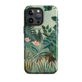 Equatorial Jungle - Henri Rousseau Iphone Case, 15 Pro Max / Gloss, Mobile Phone Cases, Toby Leon