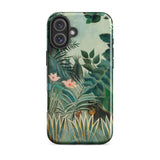 Equatorial Jungle - Henri Rousseau Iphone Case, 16 Plus / Gloss, Mobile Phone Cases, Toby Leon