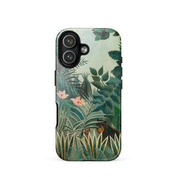 Equatorial Jungle - Henri Rousseau Iphone Case, 17 / Gloss, Mobile Phone Cases, Toby Leon