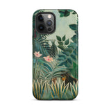 Equatorial Jungle - Henri Rousseau Iphone Case, 12 Pro Max / Matte, Mobile Phone Cases, Toby Leon