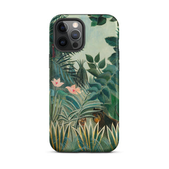 Equatorial Jungle - Henri Rousseau Iphone Case, 12 Pro Max / Matte, Mobile Phone Cases, Toby Leon