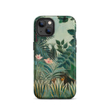 Equatorial Jungle - Henri Rousseau Iphone Case, 13 / Matte, Mobile Phone Cases, Toby Leon