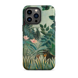 Equatorial Jungle - Henri Rousseau Iphone Case, 14 Pro Max / Matte, Mobile Phone Cases, Toby Leon