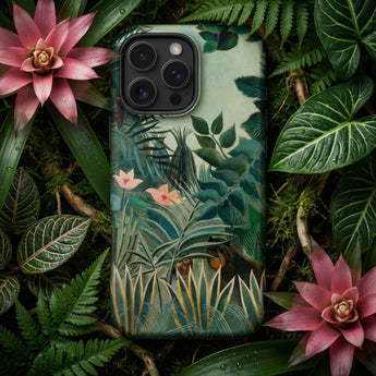 Equatorial Jungle - Henri Rousseau Iphone Case, Mobile Phone Cases, Toby Leon