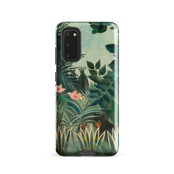 Equatorial Jungle - Henri Rousseau Phone Case, Samsung Galaxy S20 / Gloss, Mobile Cases, Toby Leon