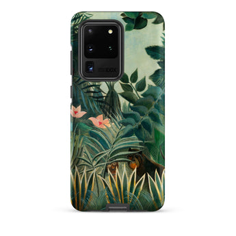 Equatorial Jungle - Henri Rousseau Phone Case, Samsung Galaxy S20 Ultra / Matte, Mobile Cases, Toby Leon