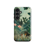 Equatorial Jungle - Henri Rousseau Phone Case, Samsung Galaxy S24 / Gloss, Mobile Cases, Toby Leon