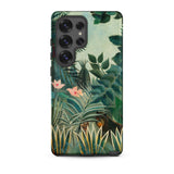 Equatorial Jungle - Henri Rousseau Phone Case, Samsung Galaxy S25 Ultra / Matte, Mobile Cases, Toby Leon