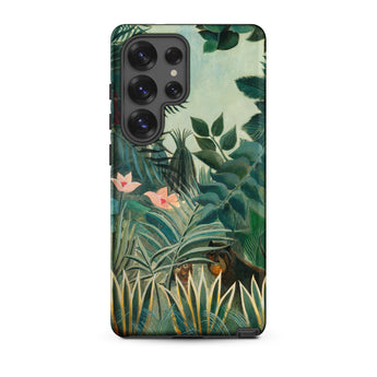 Equatorial Jungle - Henri Rousseau Phone Case, Samsung Galaxy S25 Ultra / Matte, Mobile Cases, Toby Leon