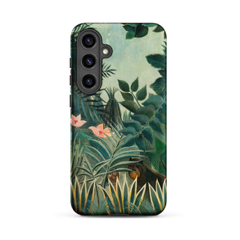 Equatorial Jungle - Henri Rousseau Samsung Case, Galaxy S24 Plus / Matte, Mobile Phone Cases, Toby Leon