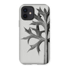 Eryngium Bourgatii (mediterranean Sea Holly) - Karl Blossfeldt Iphone Case - 12 / Matte