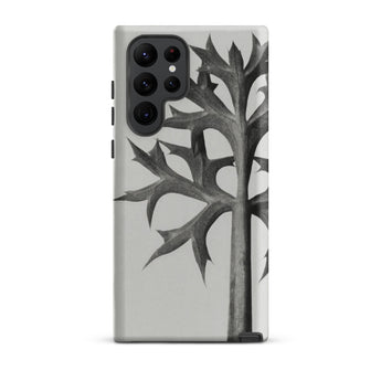 Eryngium Bourgatii (mediterranean Sea Holly) - Karl Blossfeldt Phone Case Samsung Galaxy S22 Ultra / Matte Sleek Minimalist Phone Case