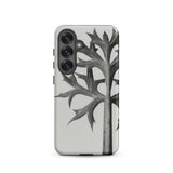 Eryngium Bourgatii (mediterranean Sea Holly) - Karl Blossfeldt Phone Case Samsung Galaxy S25 / Matte Sleek Minimalist Phone Case