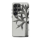Eryngium Bourgatii (mediterranean Sea Holly) - Karl Blossfeldt Phone Case Samsung Galaxy S25 Ultra / Matte Sleek Light Gray Phone Case