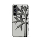 Eryngium Bourgatii (mediterranean Sea Holly) Karl Blossfeldt Samsung Case, Galaxy S24 Plus / Matte, Smartphone Case Black White Botanical