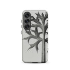 Eryngium Bourgatii (mediterranean Sea Holly) Karl Blossfeldt Samsung Case, Galaxy S25 / Matte, Gray Smartphone Case Black White Thorny Leaf
