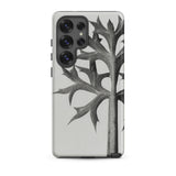 Eryngium Bourgatii (mediterranean Sea Holly) - Karl Blossfeldt Samsung Case, Galaxy S25 Ultra / Matte, Smartphone Case Black White