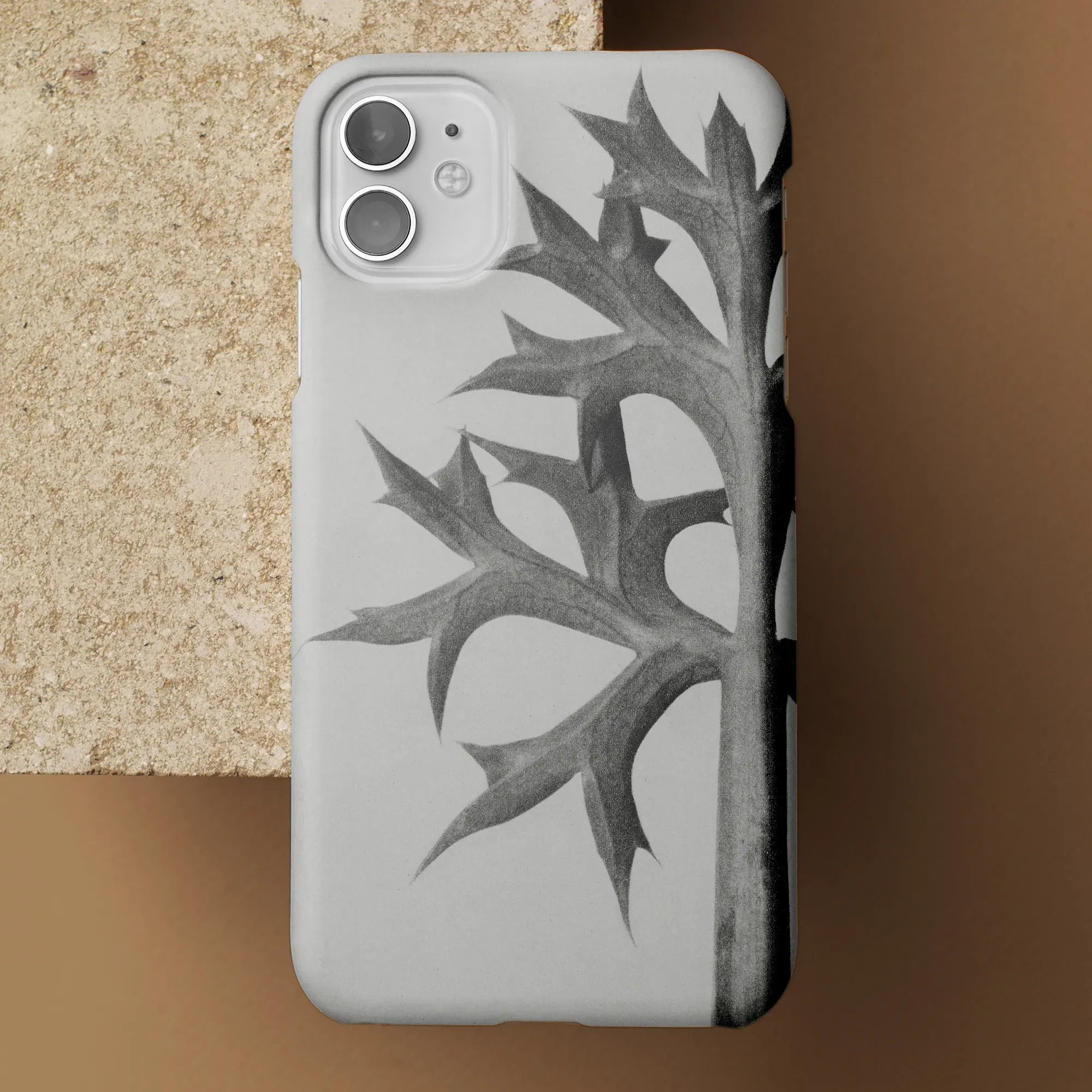 Eryngium Bourgatii (mediterranean Sea Holly) - Karl Blossfeldt Tough Phone Case - Mobile Phone Cases - Aesthetic Art