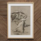 You will not Escape - Francisco De Goya Art Print, 20x30’’ / 51x76cm / Natural Frame / 2’’ Matboard, Framed Goya Titled Sleep Reason