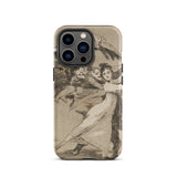 You will not Escape - Francisco De Goya Iphone Case, 13 Pro / Matte, Iphone Case Classical Woman Surrounded Grotesque Figures