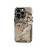 You will not Escape - Francisco De Goya Phone Case Iphone 14 Pro / Matte Iphone 15 Pro Max Case Vintage-style Illustration Woman Goya Case,
