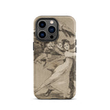 You will not Escape - Francisco De Goya Phone Case Iphone 13 Pro / Matte Iphone Case Classical Woman Surrounded Grotesque Figures Goya
