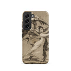 You will not Escape - Francisco De Goya Samsung Case, Galaxy S22 / Matte, Brown Black Artistic Phone Case Samsung Galaxy S22