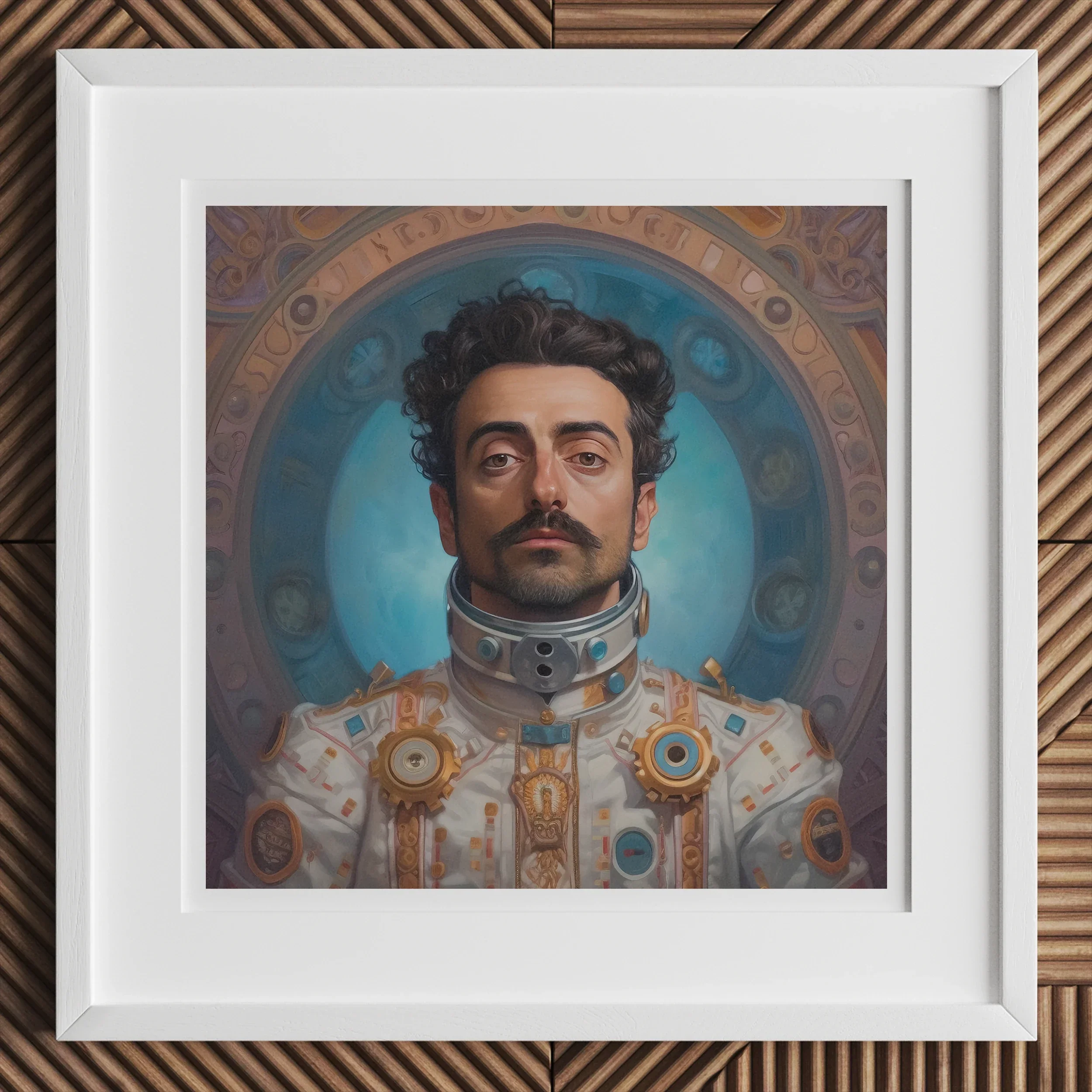 Eskandar - Gay Arabic Astronaut Art Print Posters Prints & Visual Artwork