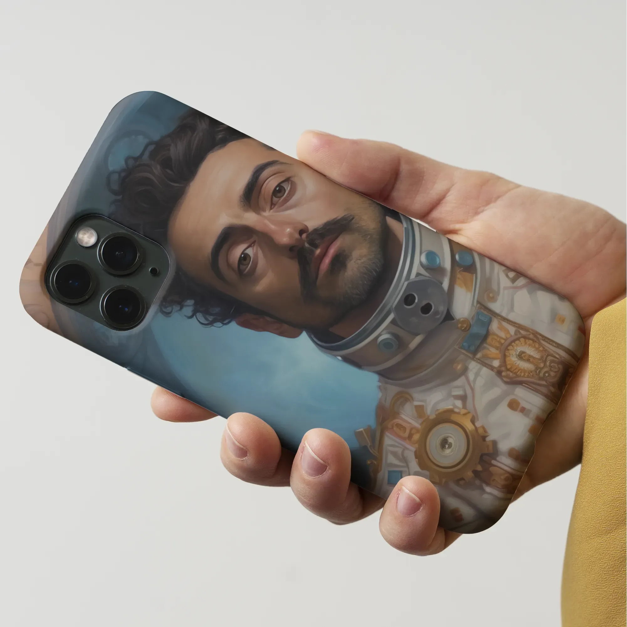 Eskandar The Gay Astronaut - Gay Aesthetic Art Phone Case - Mobile Phone Cases - Aesthetic Art