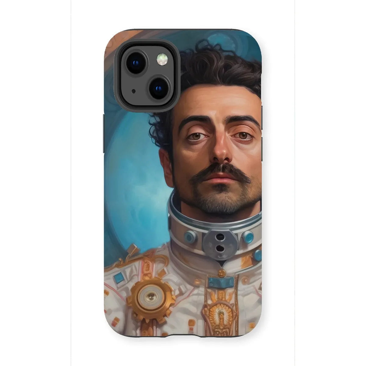 Eskandar The Gay Astronaut - Gay Aesthetic Art Phone Case - Iphone 13 Mini / Matte - Mobile Phone Cases - Aesthetic Art